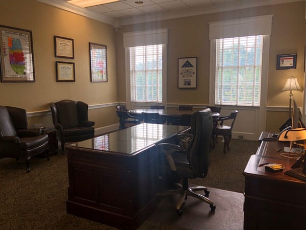 Interior photo of the firm's office